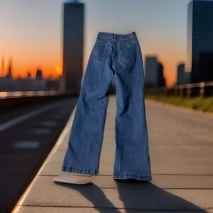 Ettelo High Waisted Blue Jeans Size 2 New 5 Pocket vintage style